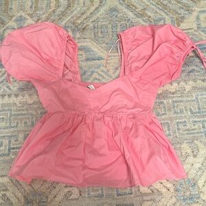 Pink English Factory Top Size XS